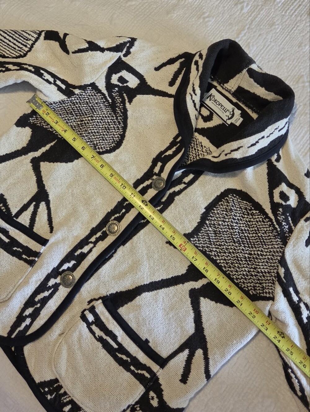 Vintage Kokopelli New Mexico Collection Cardigan - Picture 10 of 13